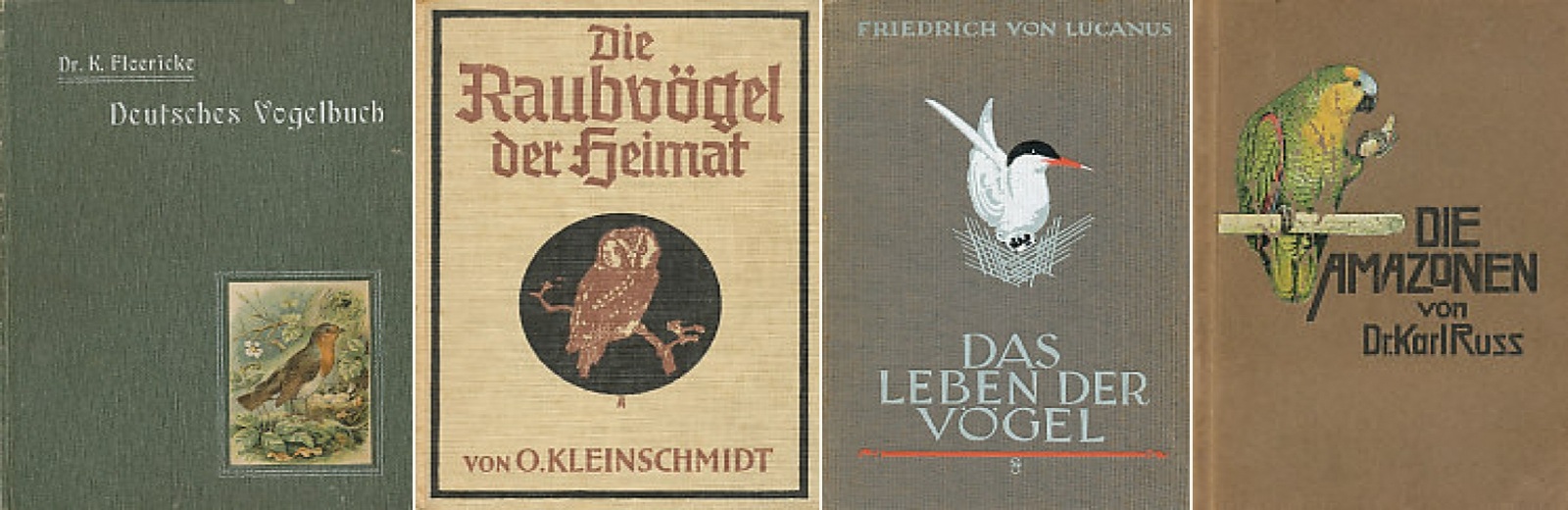 Weitere historische ornithologische Bücher
